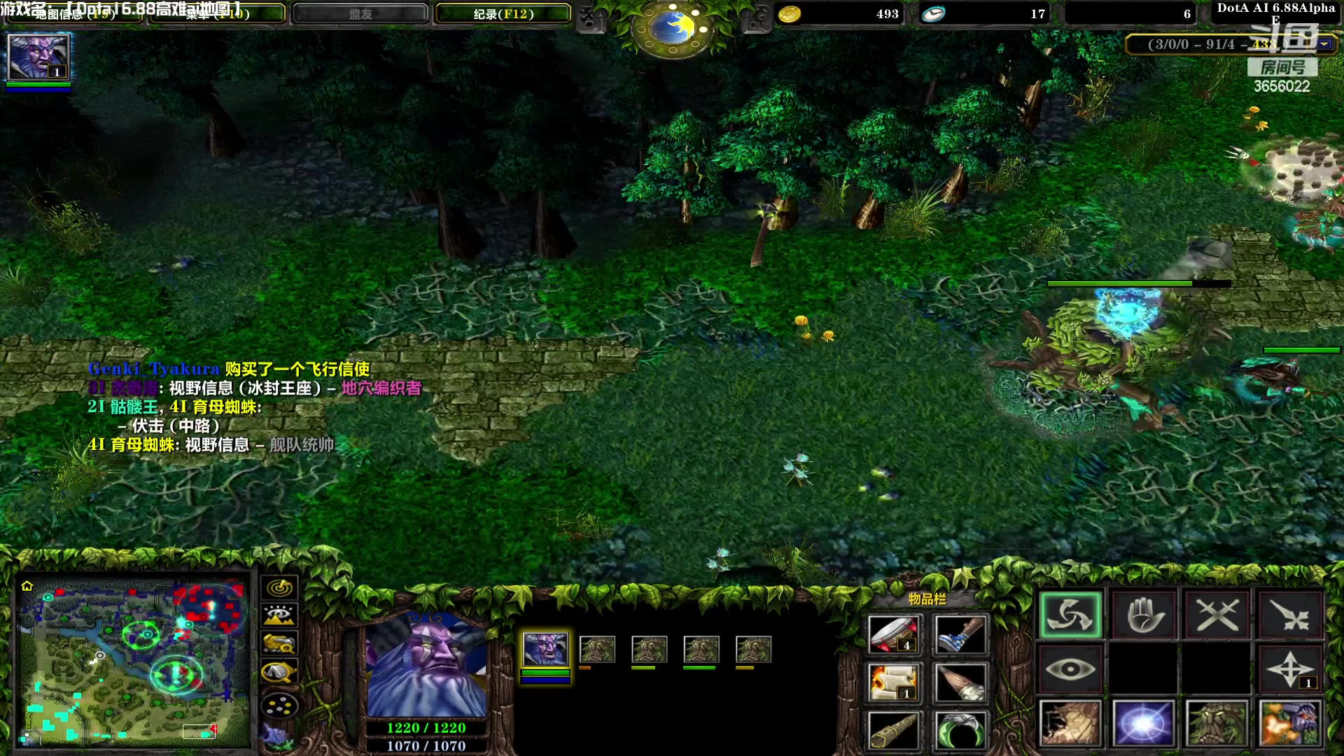 【2023-11-24 18点场】元気查克拉：【Dota1高难ai地图】查克拉の日常
