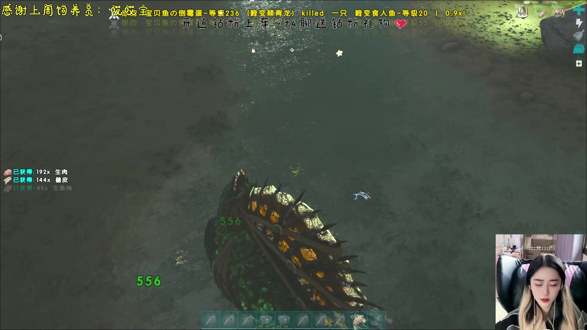 【2023-11-24 13点场】宝贝鱼O3O：宝贝鱼：偷蛋の美女