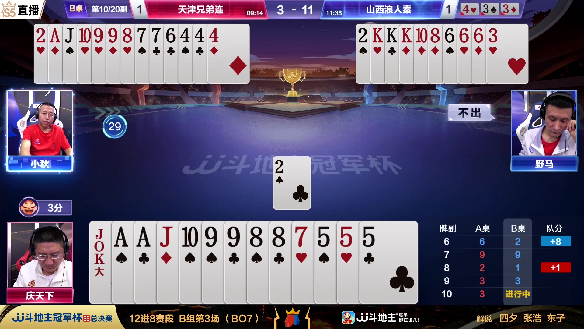 【2023-11-25 19点场】JJ斗地主官方：【观赛赢金条】斗地主总决赛直播中