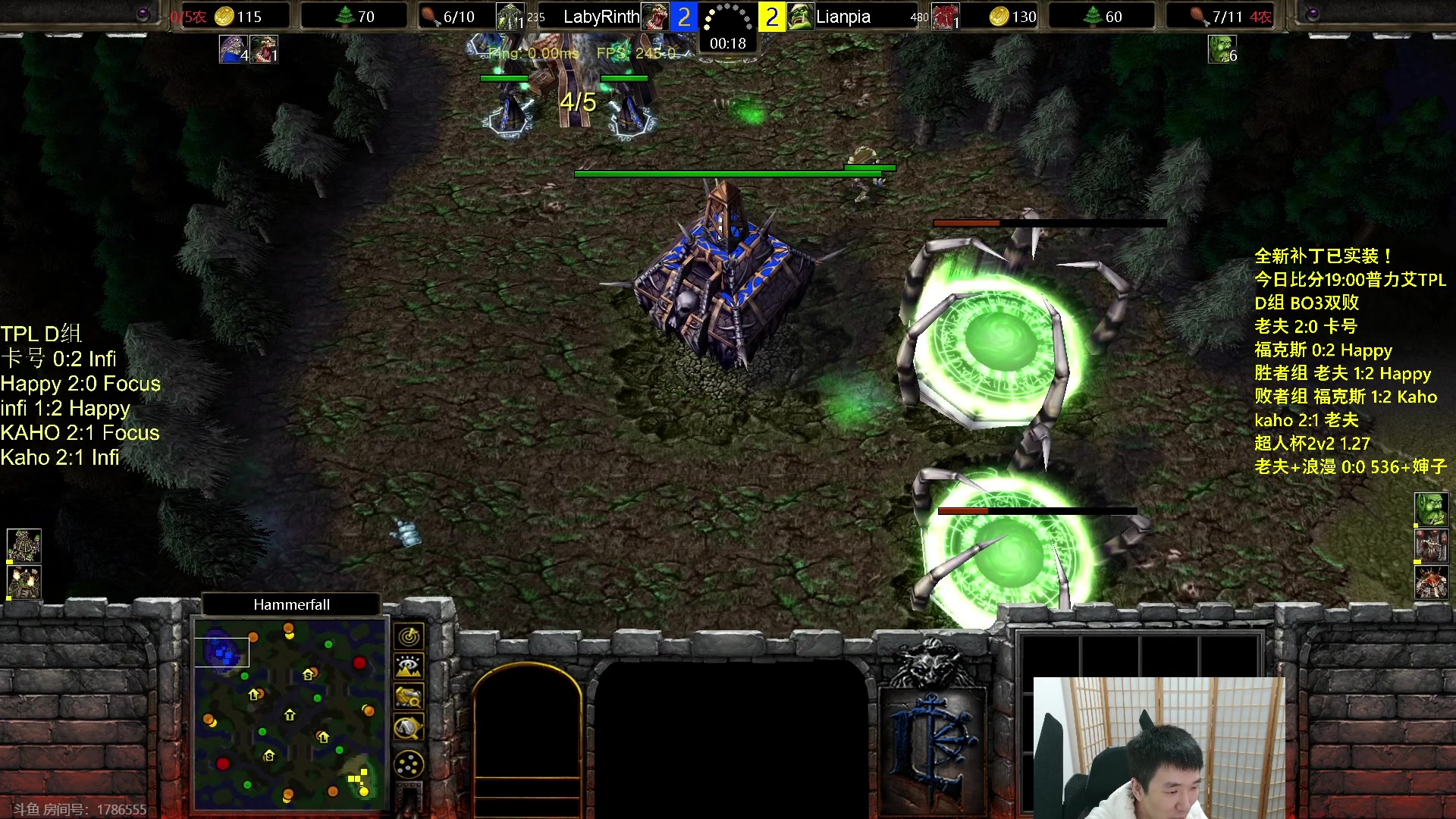 【2023-11-24 22点场】Infi小王：【直播】19:00开播TPLD组哈卡佛王