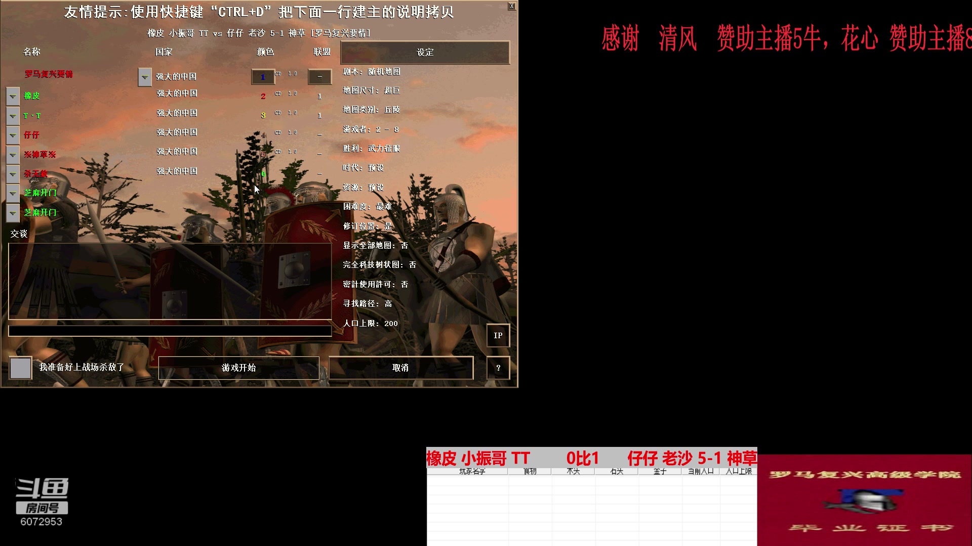 橡皮 小振哥 TT   0比3 仔仔 老沙 5-1 神草