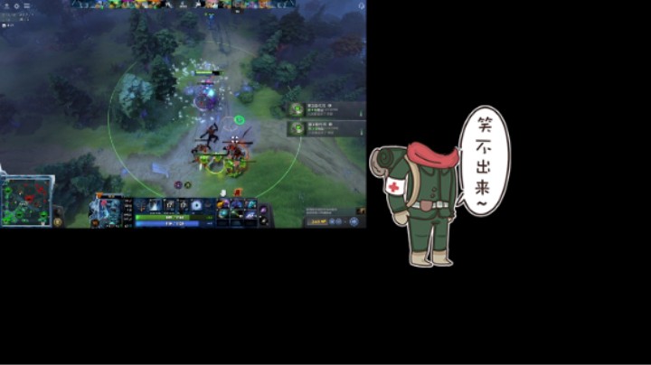 惨兮兮DOTA2五号位巫妖败北