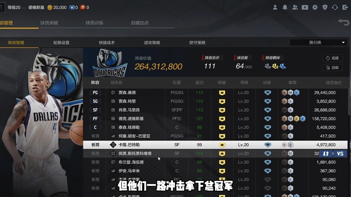 很多人说他们是NBA历史上最传奇的总冠军——2011年小牛夺冠队套