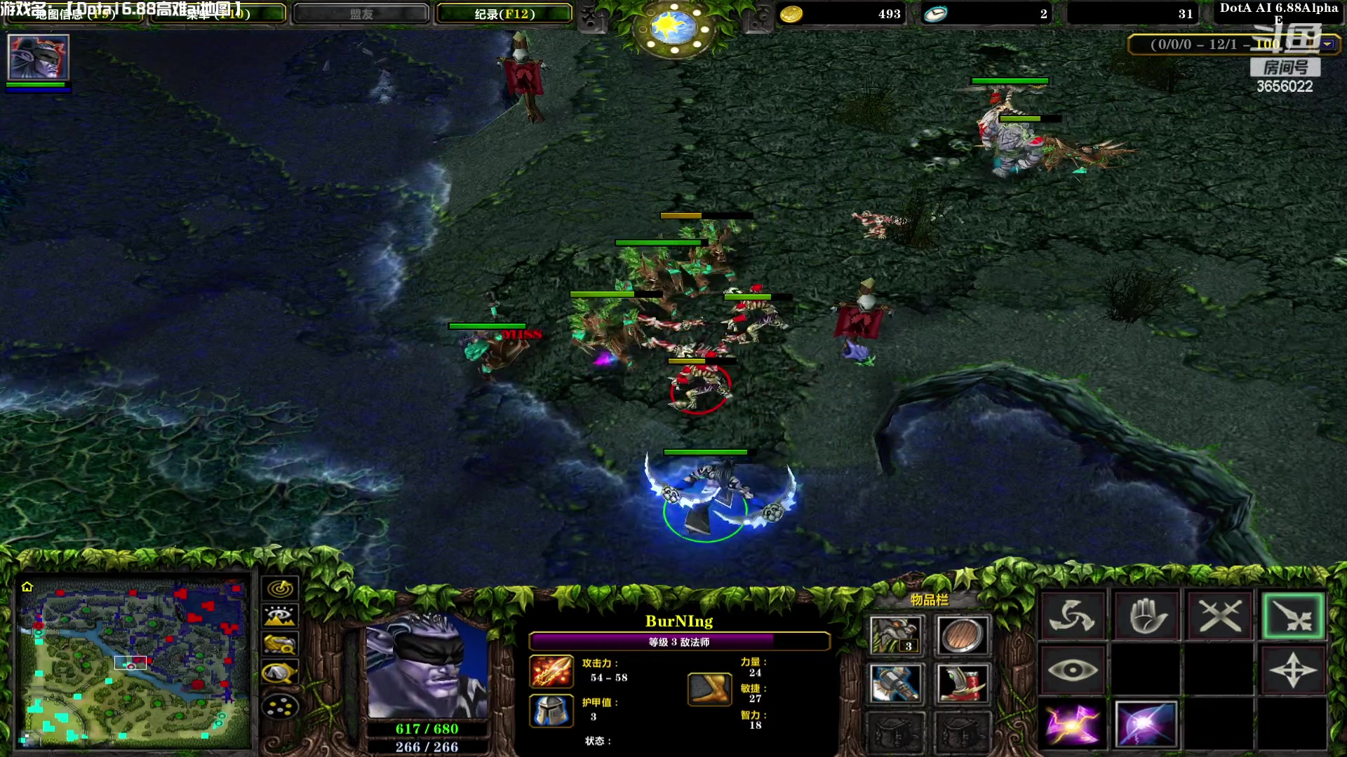 【2023-11-24 20点场】元気查克拉：【Dota1高难ai地图】查克拉の日常