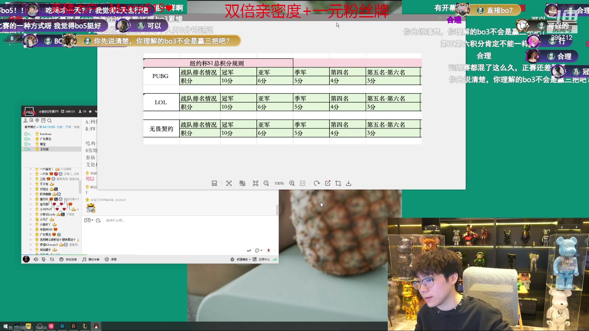 【2023-11-27 20点场】一只蘇l：蘇宝：双倍亲密度！