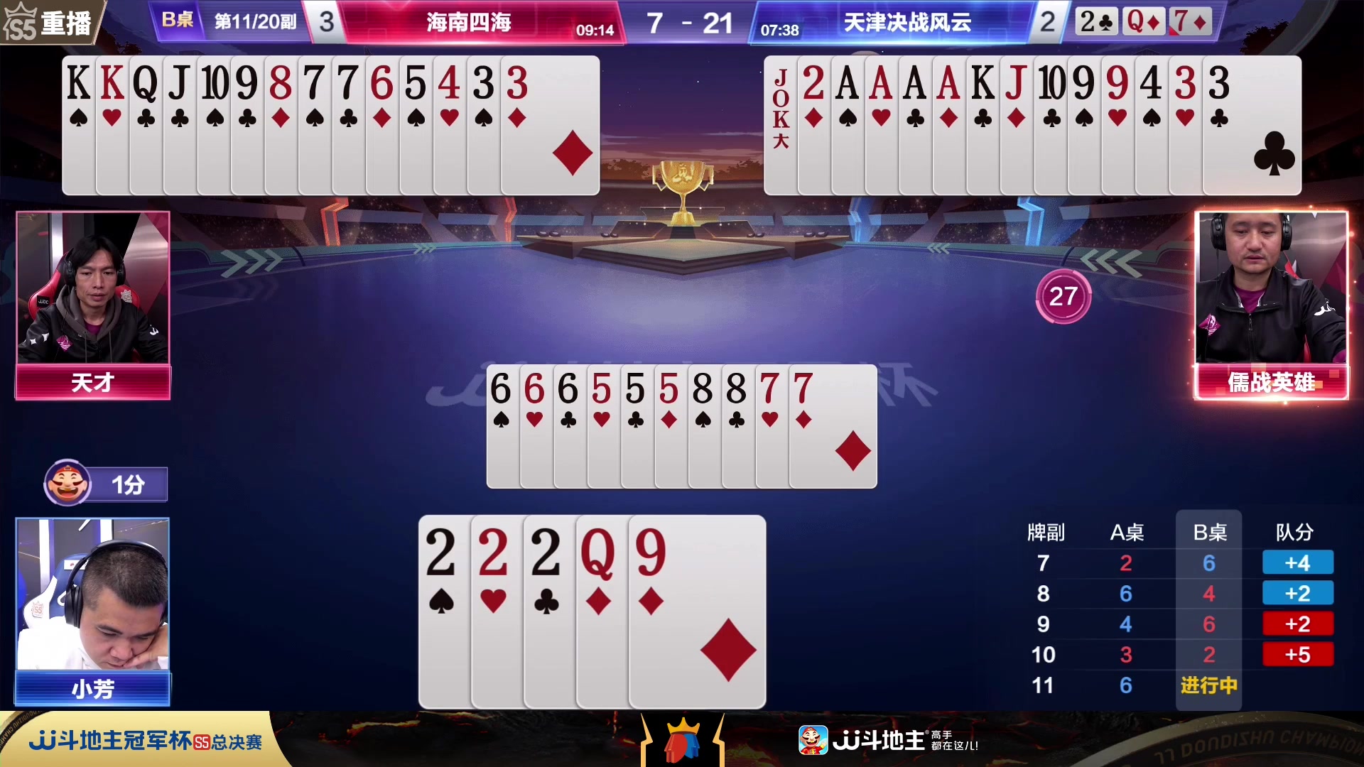 【2023-11-28 09点场】JJ斗地主官方：JJ斗地主冠军杯S5总决赛