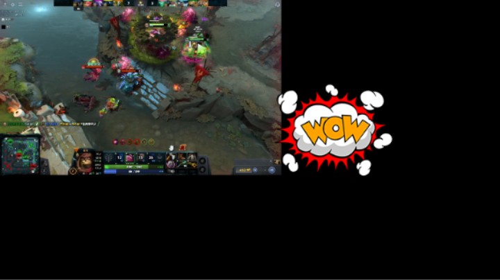 美滋滋dota2中单屠夫帕吉稳稳的胜利，三号位骷髅王冥魂大帝先出个hy刷还有脸说自己不是先手