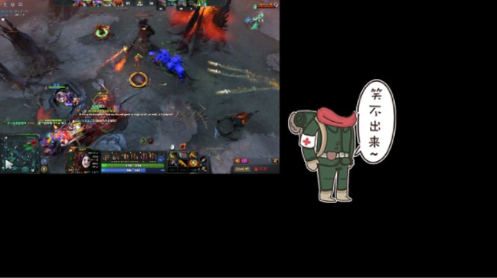 惨兮兮dota2中单火枪狙击手大顺开局推高地了直接，一波没配合好高地老家没破了被翻了哈哈哈