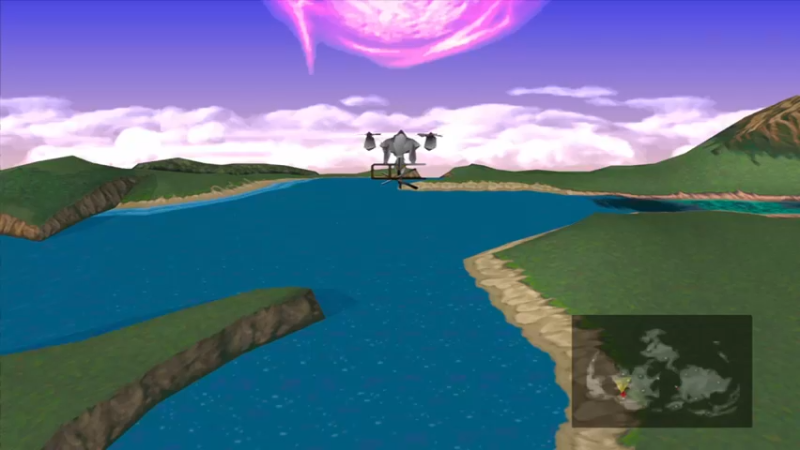 PS最终幻想7 42神罗飞空艇