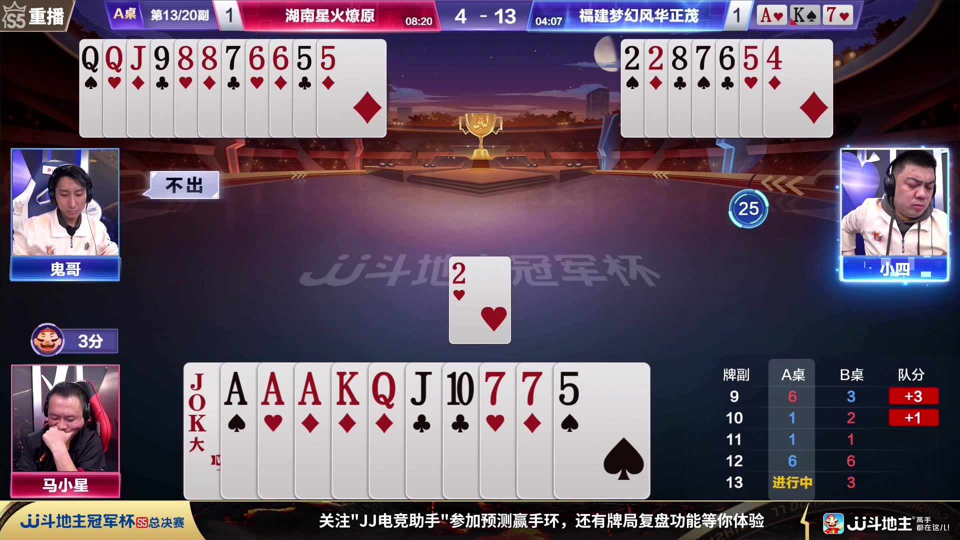 【2023-12-04 10点场】JJ斗地主官方：周一18点 决战风云VS浪人秦