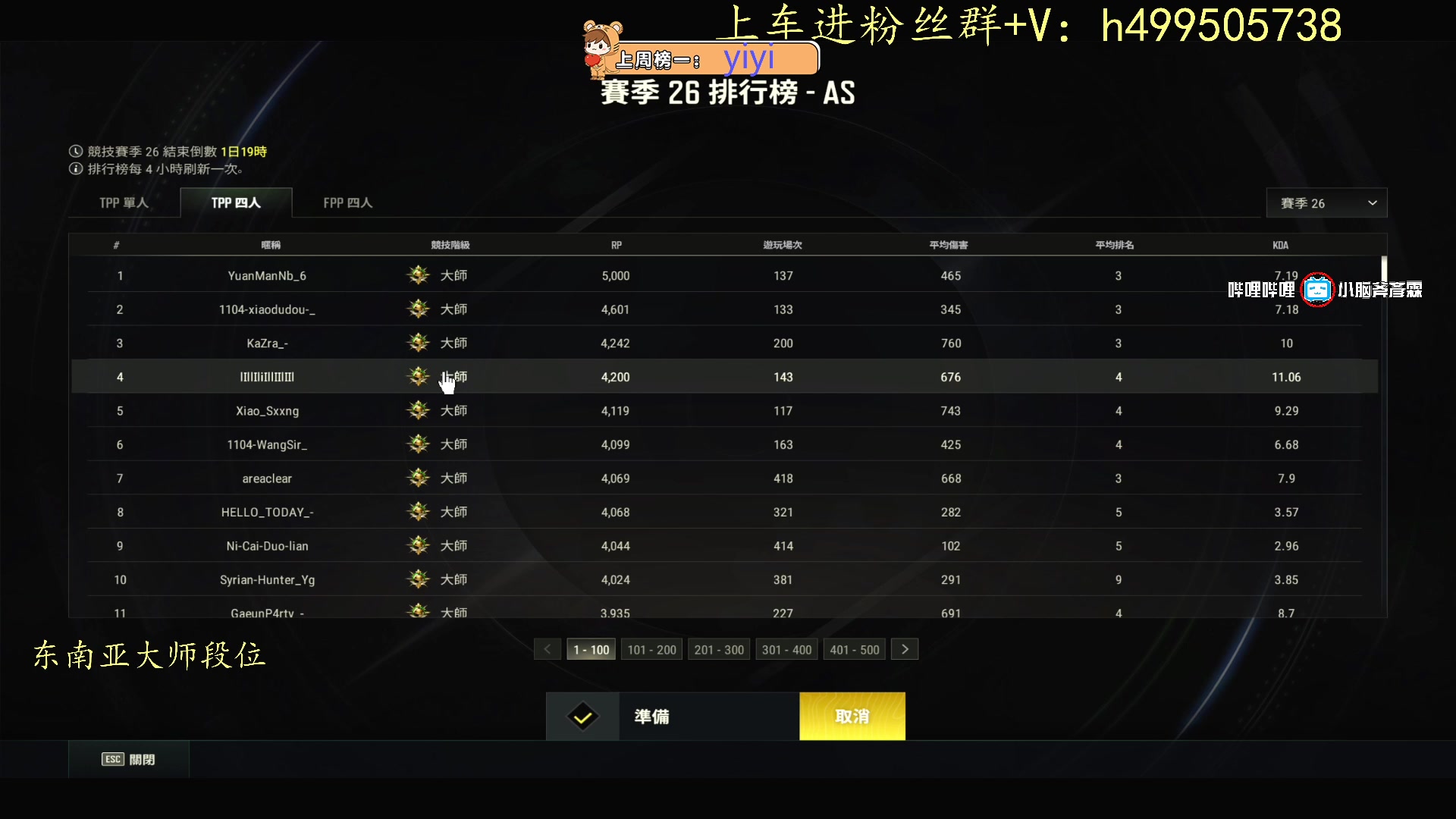 【2023-12-04 12点场】小老虎彦霖：东南亚钻大局上大师