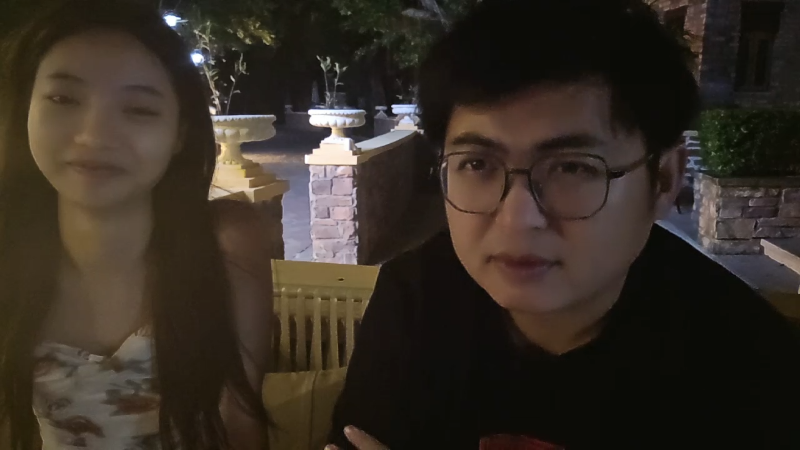 我在斗鱼看火力堂主直播户外