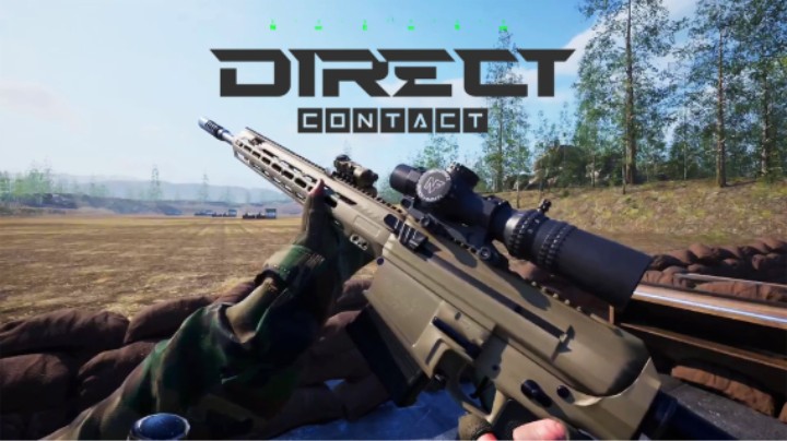 多人战术拟真游戏《DIRECT CONTACT》最新预告片，游戏将于13号开启抢先体验！