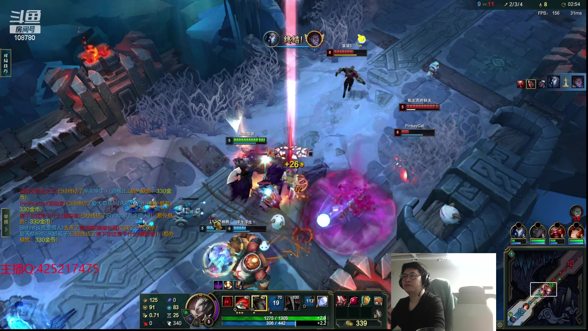 【2023-12-05 01点场】兮饭锐雯：大乱斗狂少来咯