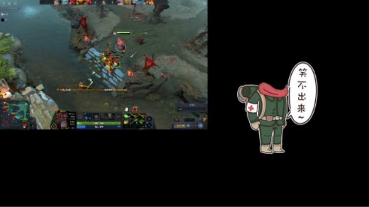 惨兮兮活久见DOTA2中单火枪狙击手开局顺利结果被一个混沌骑士ck干翻一路败北