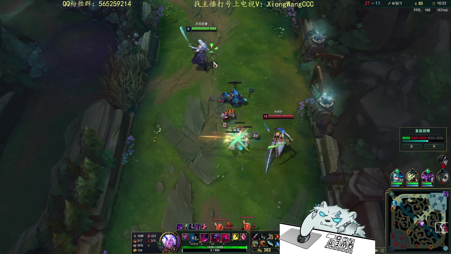 【2023-12-07 00点场】熊王c：当前录像（每天下午六点来）