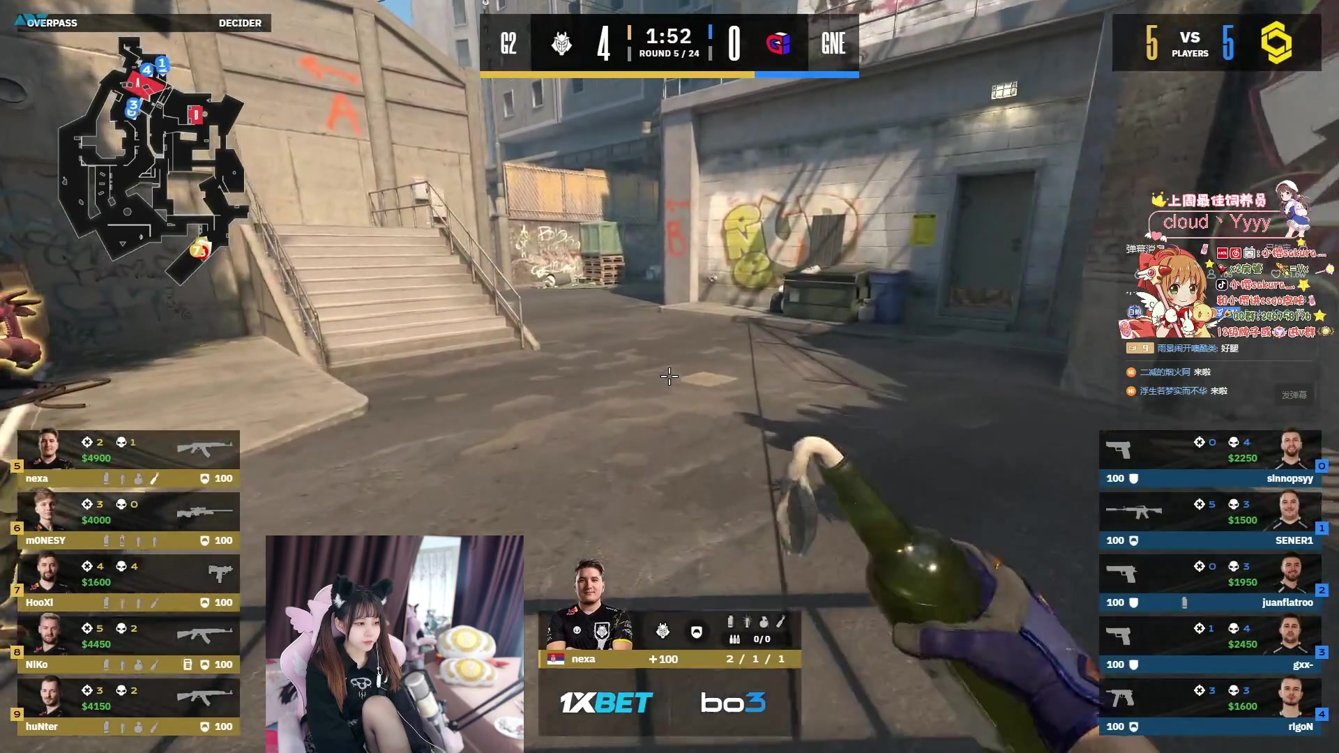 【2023-12-06 22点场】解说小樱sakura灬：【小樱】AUR VS BIG