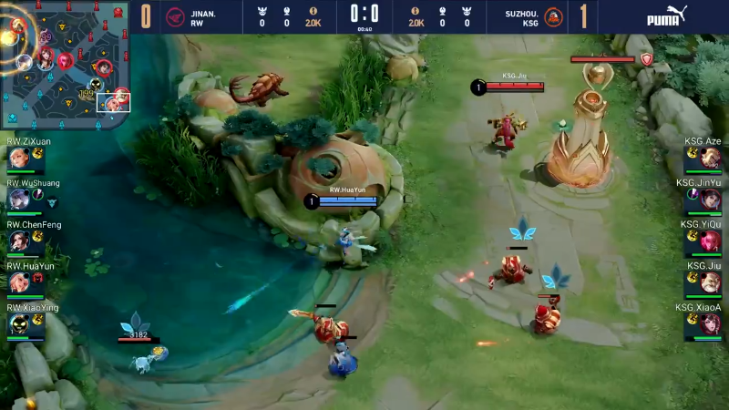 中国苏州KSG VS 中国济南RW侠第2局-世界冠军杯常规赛