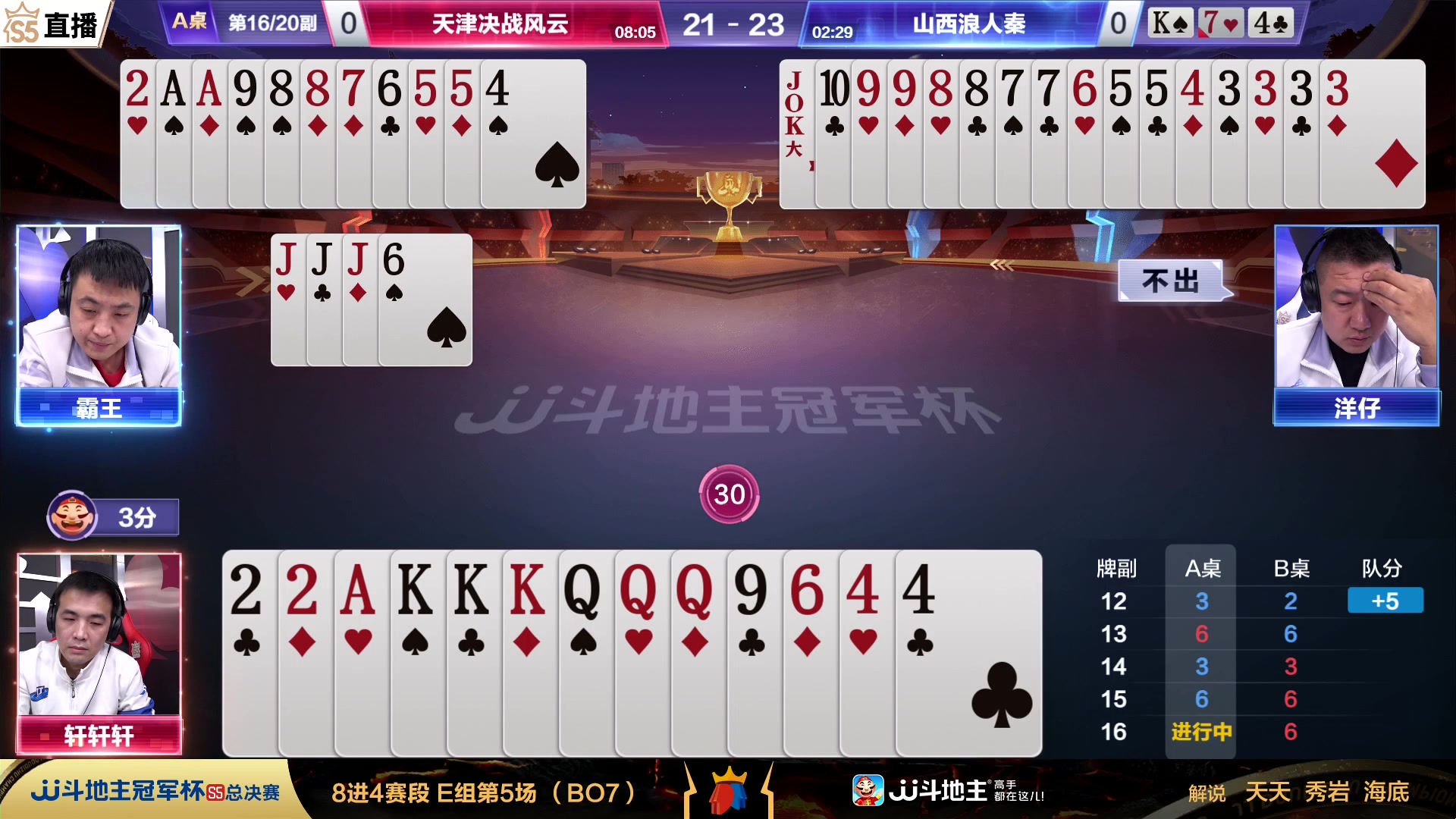 【2023-12-07 17点场】JJ斗地主官方：【观赛赢金条】斗地主总决赛直播中