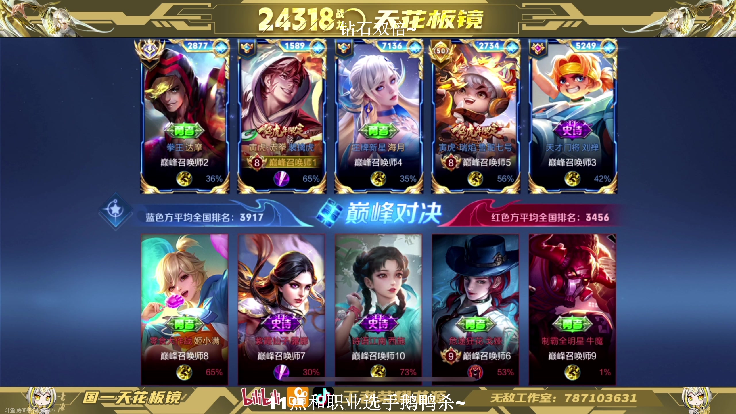 【2023-12-08 20点场】BLUE呀丶：今天不上2400化身恶魔