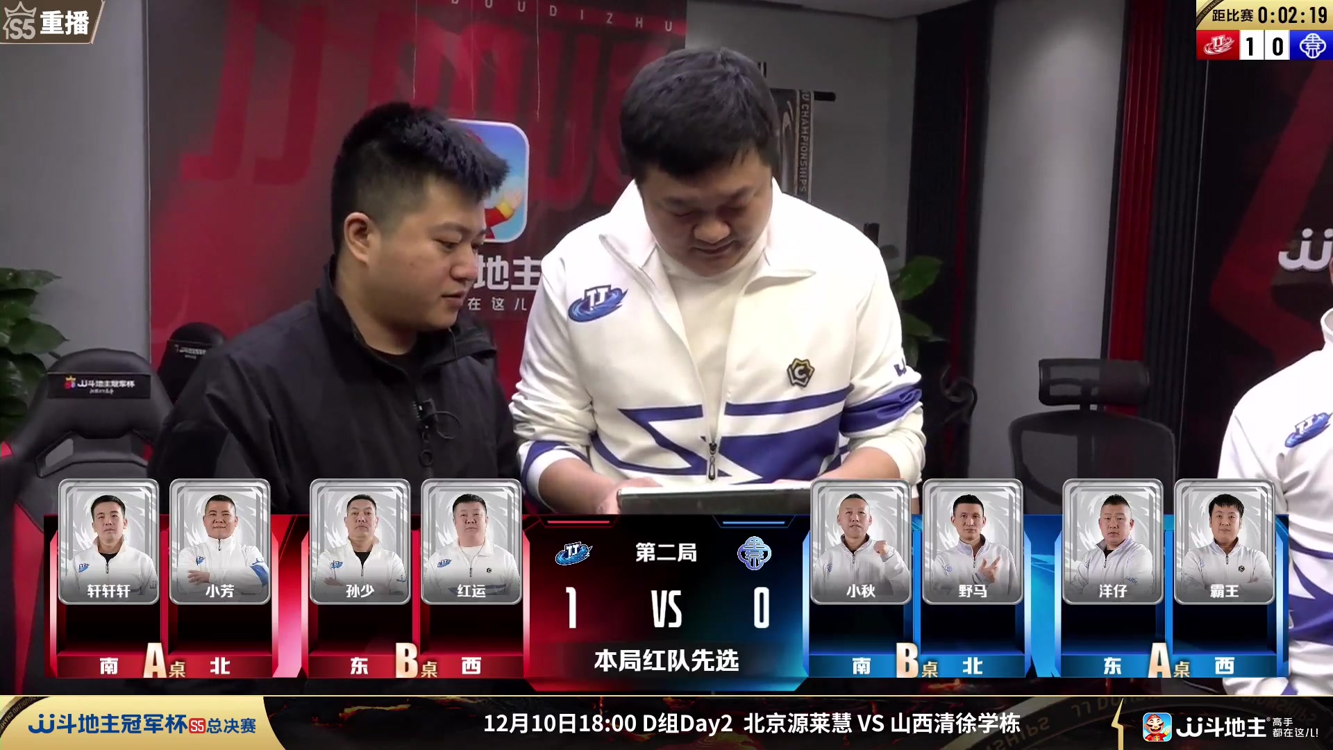 【2023-12-08 05点场】JJ斗地主官方：周六18点 好哥哥VS海南四海