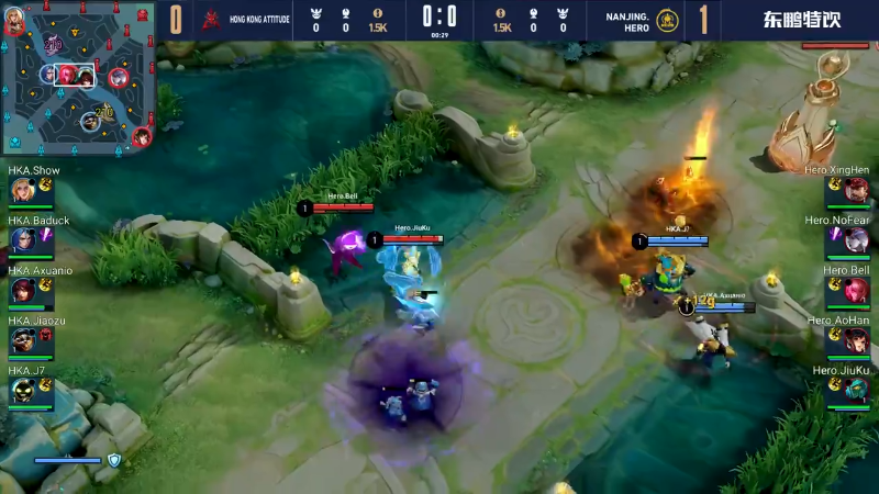 中国港澳台HKA VS 中国南京Hero久竞第2局-世界冠军杯常规赛