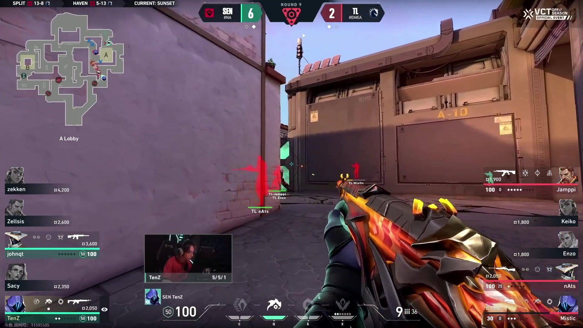 【2023-12-09 17点场】CSGO解说伟伟：Sentinels VS 液体 BO3