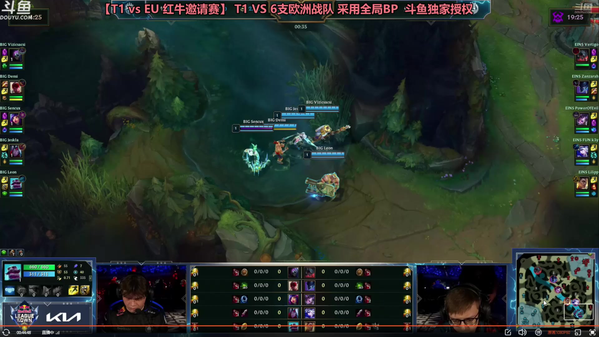 【2023-12-09 19点场】胖胖灬：【红牛杯】21:00 T1 vs BIG