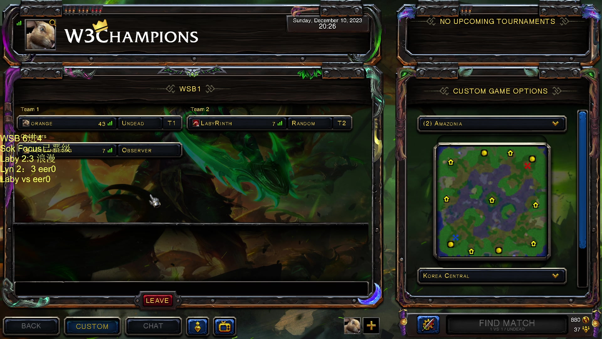 【2023-12-10 19点场】iameer0：【直播】下午四点WSB淘汰赛