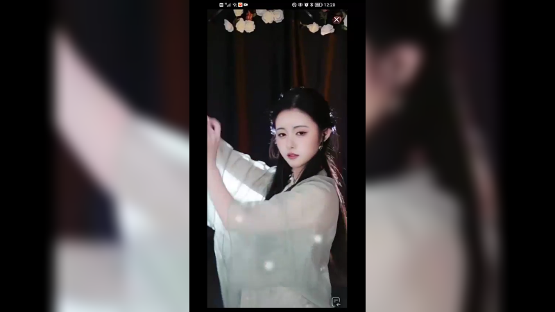 女主播表演古典舞好优雅