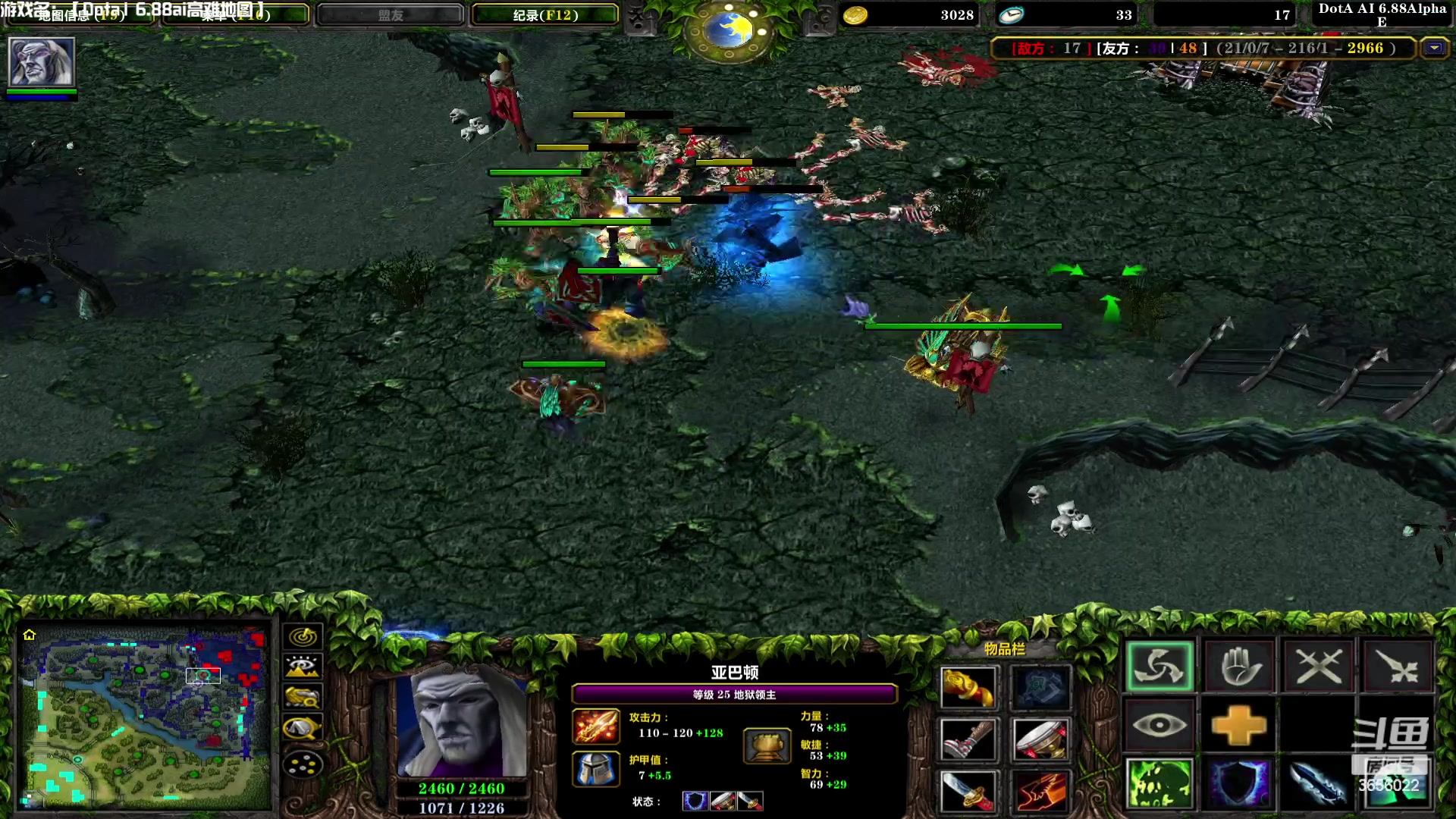 【2023-12-10 09点场】元気查克拉：【Dota1高难AI地图】查克拉の日常