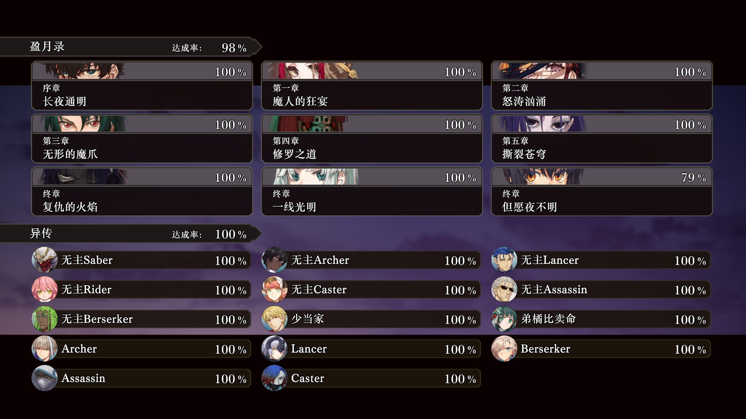 【2023-12-09 13点场】布鲁斯菲尔：FATE Samurai无奈三周目中