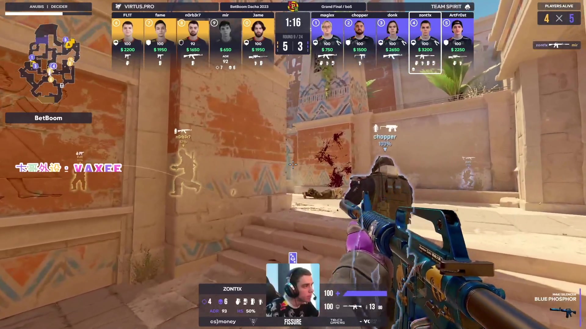 【2023-12-10 22点场】CSGO百岁三：双倍！VP vs 绿龙  一元粉丝牌！