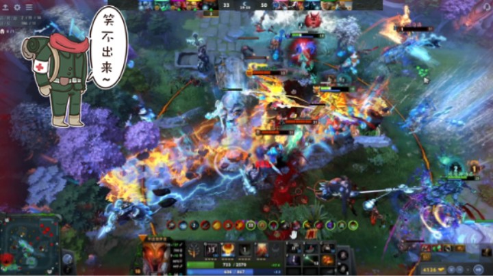 惨兮兮DOTA2三号位军团指挥官败北，又是连败