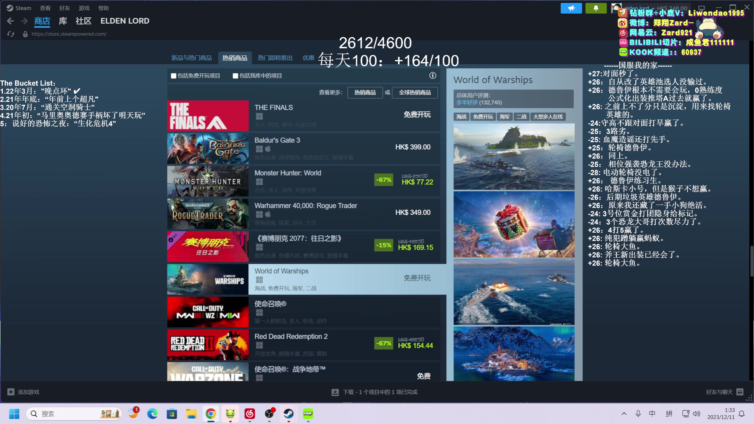 【2023-12-11 01点场】zard1991：Zard1991 chill dude