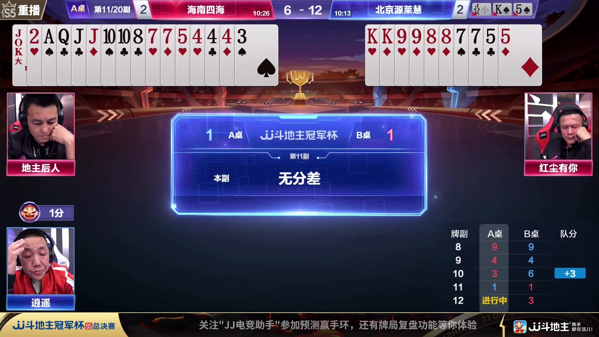 【2023-12-13 14点场】JJ斗地主官方：【观赛赢金条】斗地主总决赛直播中