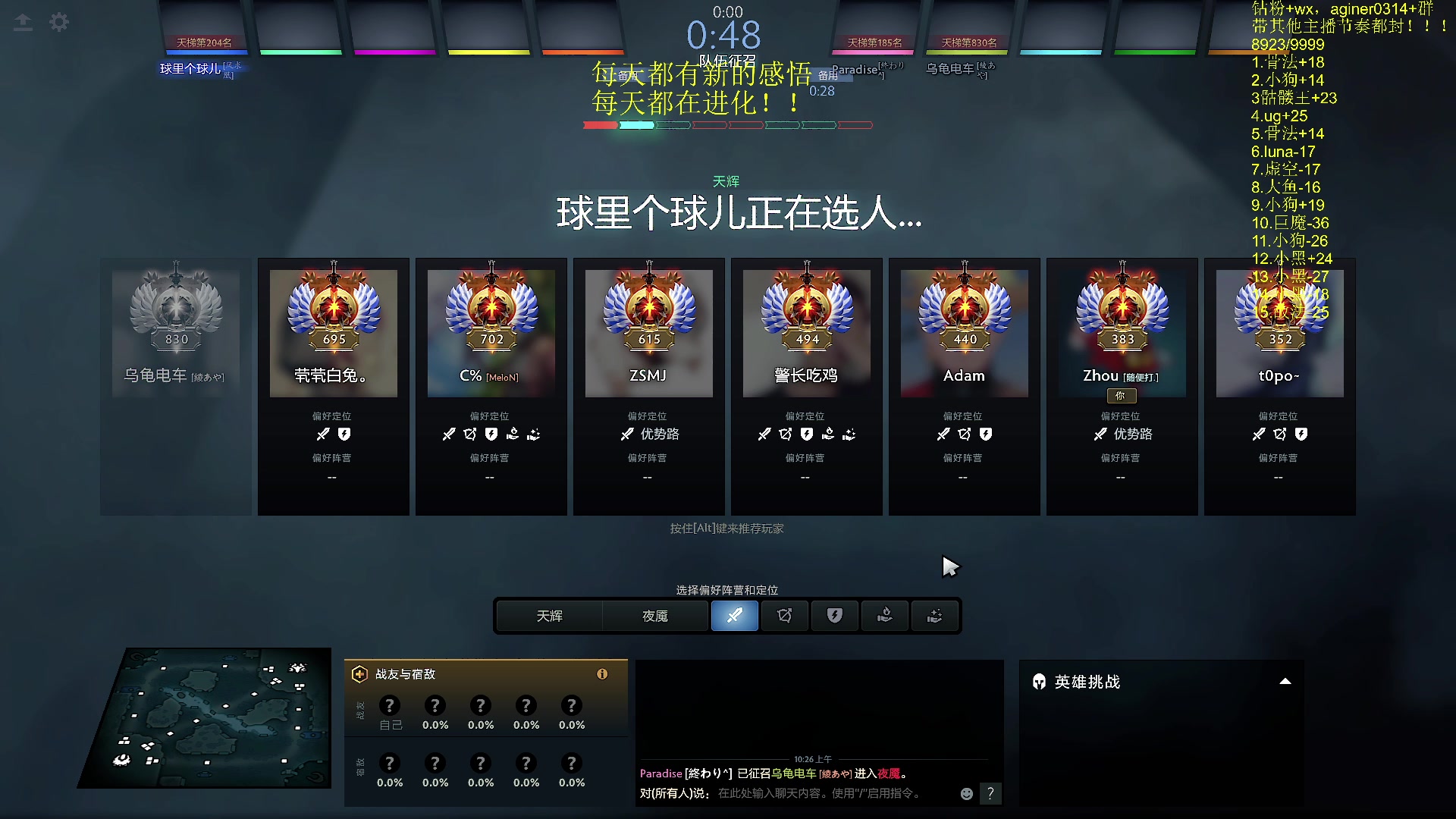 【2023-12-13 09点场】Zhou陈尧：来了来了~ 88660