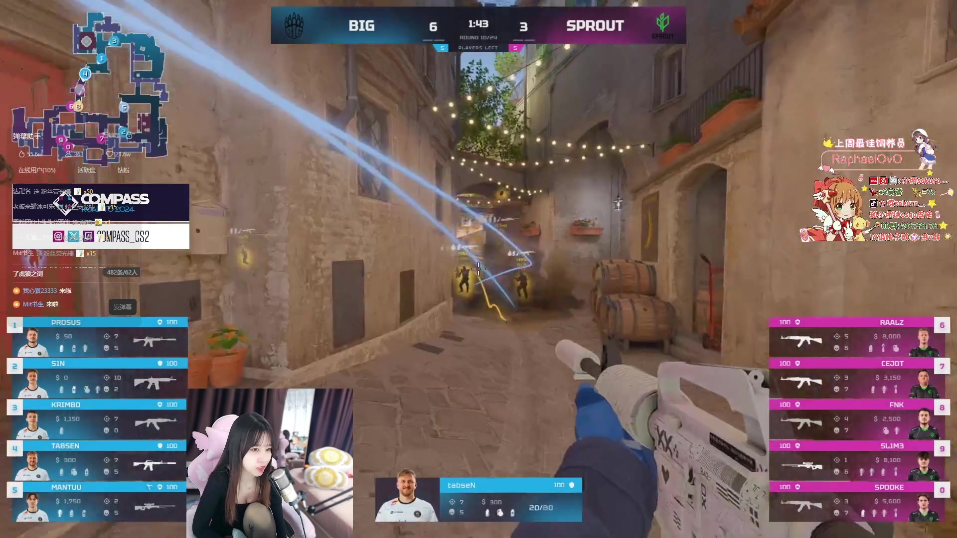 【2023-12-12 22点场】解说小樱sakura灬：【小樱】BIG VS Sprout