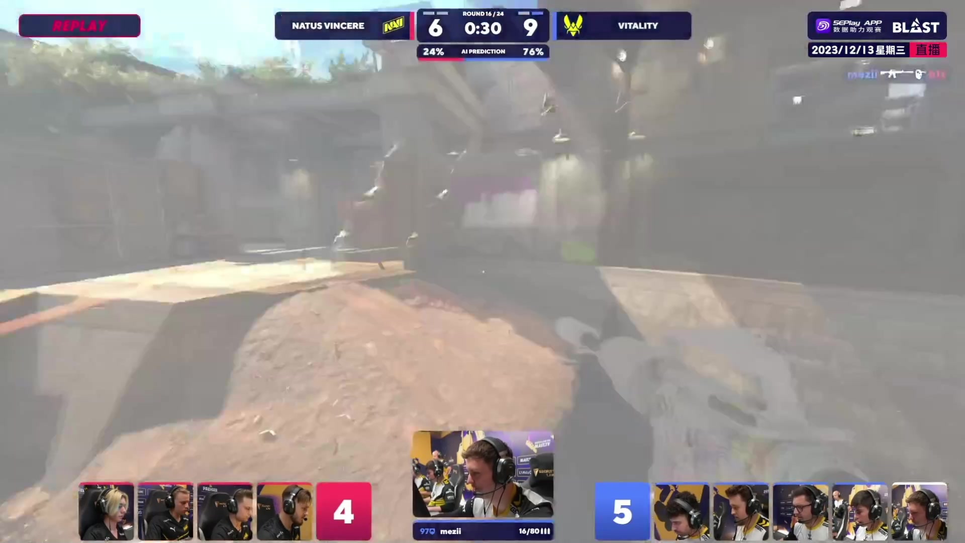 【2023-12-13 17点场】CSGO百岁三：FAZE vs Heroic 寒王首秀