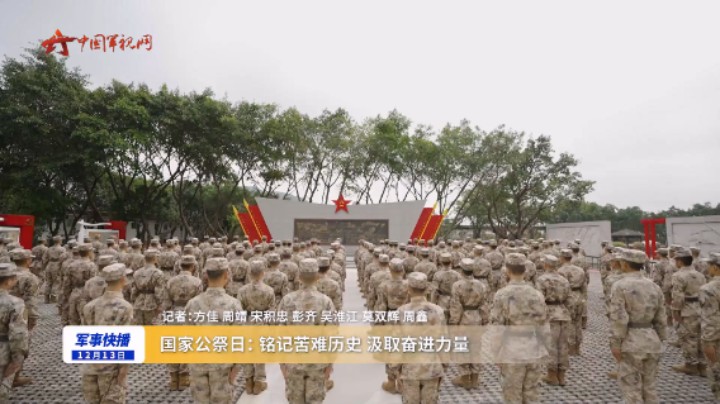 国家公祭日：铭记苦难历史 汲取奋进力量