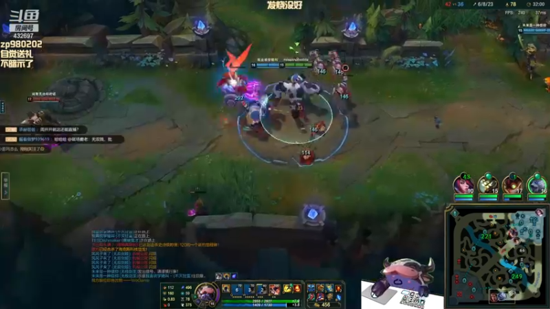 【2023-12-14 00点场】神牛教丶教主：核弹牛头法强1000wq瞬秒