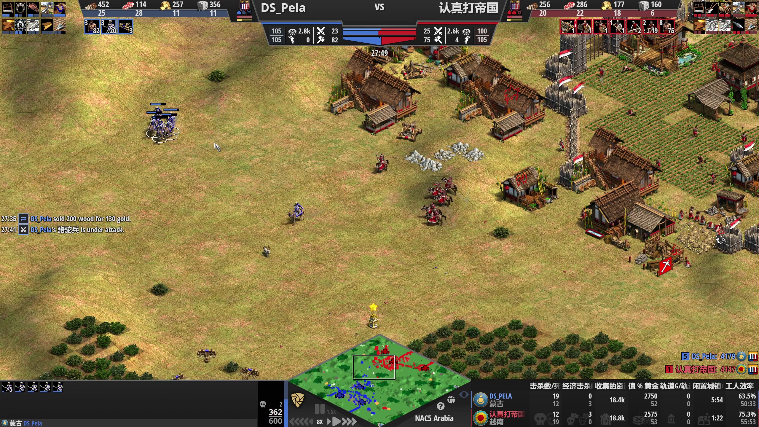 【2023-12-16 00点场】帝国时代猜火车Yo：晚上12点龙老师公寓杯资格赛第一轮