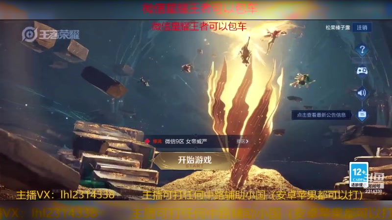 【2023-12-19 17点场】国服老狐狸：国服妲己：进来学技术了