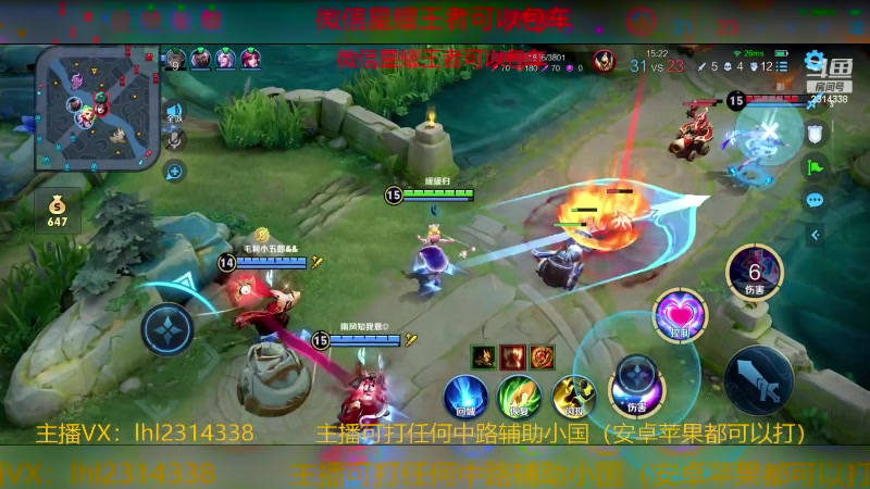 【2023-12-19 15点场】国服老狐狸：国服妲己：进来学技术了