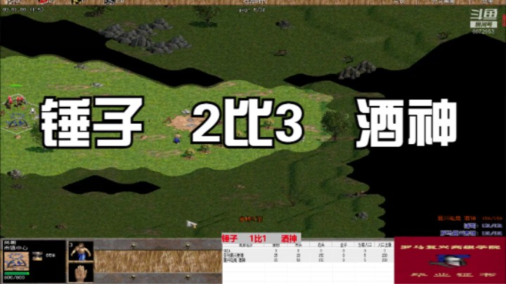 锤子     2比3      酒神