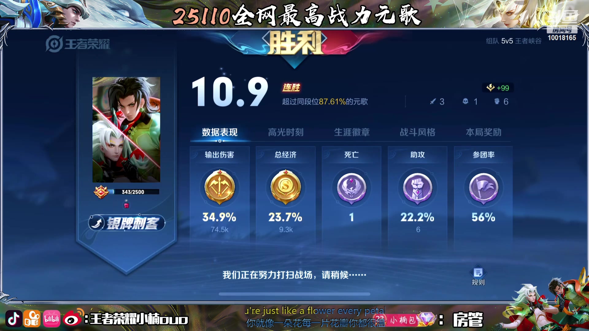 【2023-12-20 16点场】小楠ouo：元气满满天天开心