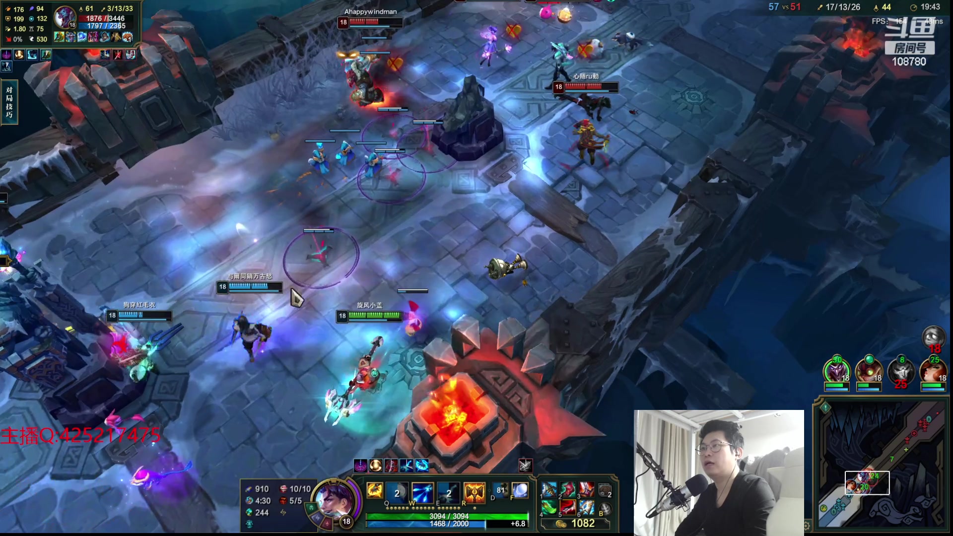 【2023-12-21 02点场】兮饭锐雯：大乱斗狂少归位！