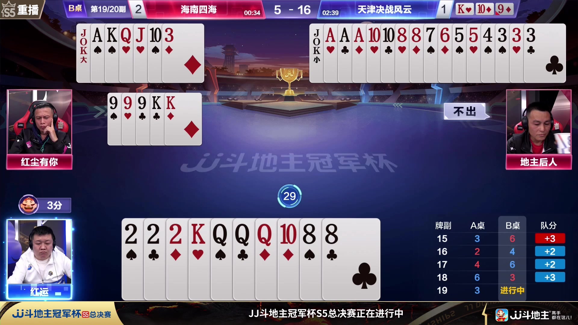 【2023-12-21 15点场】JJ斗地主官方：JJ斗地主冠军杯S5总决赛