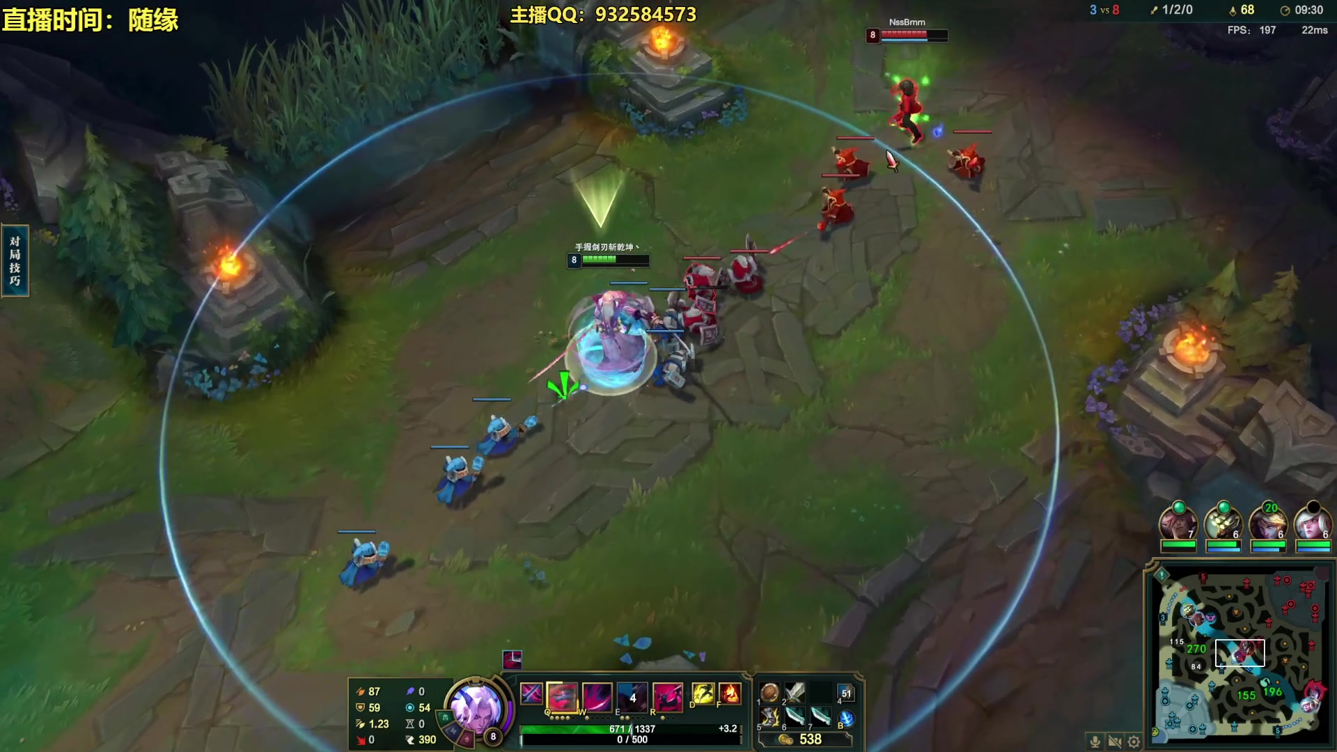 【2023-12-22 10点场】凉风亚索yasuo：进来看我玩几把亚索永恩你就会