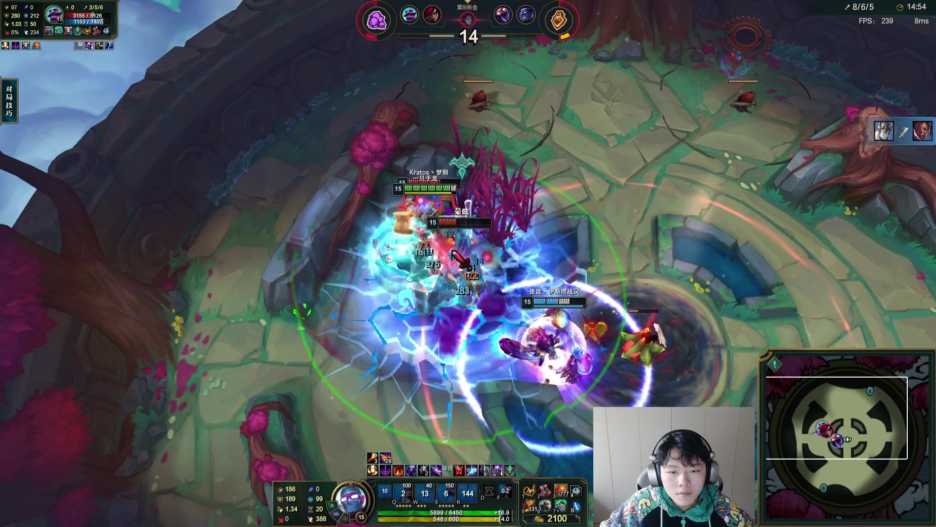 【2023-12-23 16点场】辛巴imb丶丶：我就爱斗魂竞技场 今天冲9000分